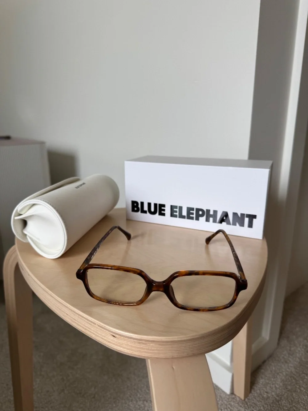 Blue Elephant Mellow Glasses in Leopard